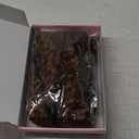 LONAI Black Hair Extension,9PCS 22" Curly Clip in Hair Extensions LN002 Long Soft Thick Synthetic Hairpieces for Women-Auburn Chestnut brown