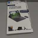 RAYMCRAFT for iPad 11th (A16, 2025) / 10th Generation Case with Keyboard, Mouse and Detachable Wireless Keyboard, 7-Color Backlight, Slim Case with Pencil Holder, Light Pink