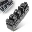 Driver Side Master Power Window Switch Compatible with 2003-2007 GMC Sierra 1500 2500 3500, Chevy Tahoe Suburban Silverado 1500 2500 3500, Power Window Switch Driver Side Replace 15883323, DWS-220