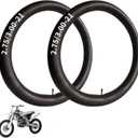 2.75/3.00-21 Heavy Replacement Inner Tube, 80/100-21(300/325-21) Replacement Tire, 21 Inch Inner Tube, for Dirt Bike, Pit Bike and More (2 Pack)