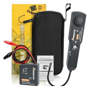 EM415PRO Automotive Circuit Breaker Finder Electrical Tester, 6-42V Wire Tracer Short Circuit Finder, Cable Tracker and Voltage Detector with 8 Inch Flexible Probe for Car and Home Diagnostics