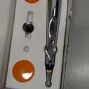 3-in-1 Massage Acupuncture Pen, Electronic Pain Relief Therapy, Meridian Energy Massager Pen Self Massage Tools Muscle Healing with Massaging Gel (Copper)