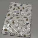 Rectangle Table Cloth,100% Waterproof Tablecloth Oil Proof Spill Proof Vinyl Table Cloth, Wipe Clean Plastic Table Cover for Dining, Camping, Indoor and Outdoor 52" x 70",Leaf