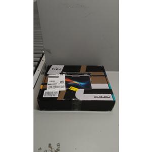 15.7" Portable DVD Player with 14.1" HD Swivel Screen, 6-Hour Rechargeable Battery, Dual Speakers, USB/SD/TV Sync, Supports Multiple Disc Formats, Black [Not Support Blu-Ray]