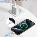 Temdan 4 Pack Lightning to USB C Adapter for iPhone 15/16/17 Pro/17 Pro Max,for iPhone 17/16 Charger,17/16 Accessories,Fast Charging & Data Transfer,USB C Charger Connector Cable,Not for Audio/OTG (Gray Non-OTG)