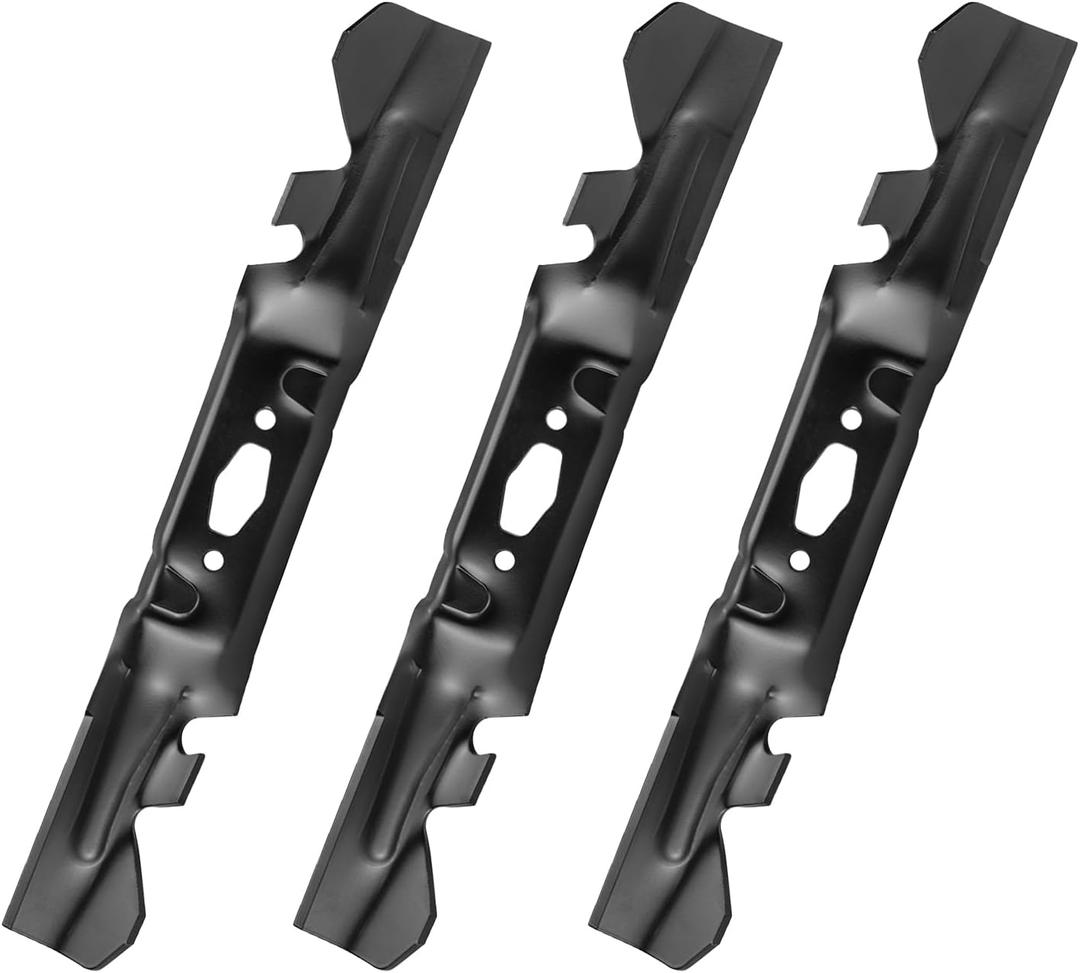 742P05094-X Mulching Blade Compatible with 50"Decks C ub Cad et M TD T roy Bilt|Replaces 742-05094-X, 742-05094-L, 742-05512-XCMXGZAM110204Compatible wit XT1-LT50U ltima ZT1-50ZT2-50 (3 Pack)