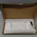 BathAce Hand Towel Holder, T-Shape Hand Towel Stand for Bathroom, Hand Towel Rack Bar Standing for Vanity Kitchen Countertop, 304 Stainless Steel (White Marble Base)