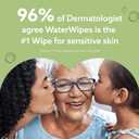 WaterWipes Sensitive+ Baby & Toddler Wipes, 3-In-1 Cleans, Cares, Protects, 99.9% Water, Textured Clean, Unscented & Hypoallergenic, 540 Count (Pack of 9)