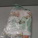 Anoumcy Floral Print Sweatpants Joggers for Women Fall Winter Flower Printted Lounge Pants Trousers with Pockets White (Small, White-floral Print)