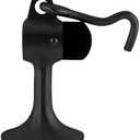C.R. LAURENCE DL2521DU CRL Dark Bronze Floor Mounted Heavy-Duty Door Stop with Hook and Holder