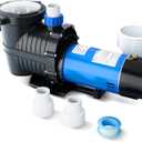 FOTING In/Above Ground Pool Pump, Self Primming (Dual Speed, 2HP, 3170/7000GPH, 230V) 1.5" & 2" NPT Inlet Connectors