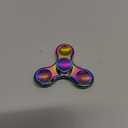 Rainbow Fidget Spinner - Metal Stainless Steel Figit Hand Toy for Kids and Adult (Round)