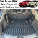 Cargo Mat for 2014-2020 Acura MDX Trunk Mat & 2ND+3RD Row Rear Backrest Mat Cargo Liners (5pcs)