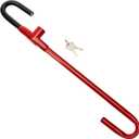 Winner International The Club CL303 Pedal to Steering Wheel Lock, Red, 5.25 Inch