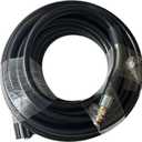 50FT 5800Psi High Pressure Water Hose Extension and Nozzle for Pressure Washer Durable Cleaning Rubber Pipe Fit for Karcher K2 K3 K4 K5 40Mpa Replacement Parts