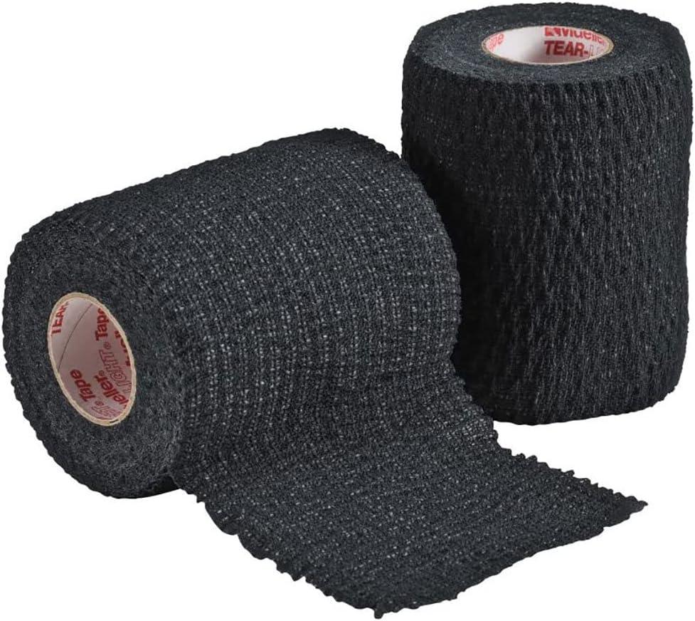Tear-Light Tape, Black, 7.6 cm x 6.8 m, 1 roll