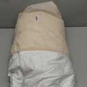 YOUR MOON Summer Lightweight Wool Comforter - Breathable & Thin Duvet Insert for Hot Sleepers, 100% Australian Wool Filling 100gsm with Pure Cotton Shell-Cal King Size-White