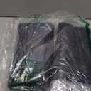 NICETOWN Pitch Black Solid Thermal Insulated Grommet Blackout Curtains/Drapes for Bedroom Window (2 Panels, 42 inches Wide by 63 inches Long, Black)