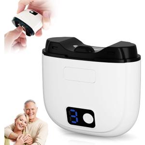 2026 Updated Electric Nail Clippers - 3 Speeds Electric Nail Clippers for Seniors/Adults/Kids/Baby Toenail - Rechargeable Automatic Nail Trimmer Thick Smart Fingernail Cutter with Display LED Light