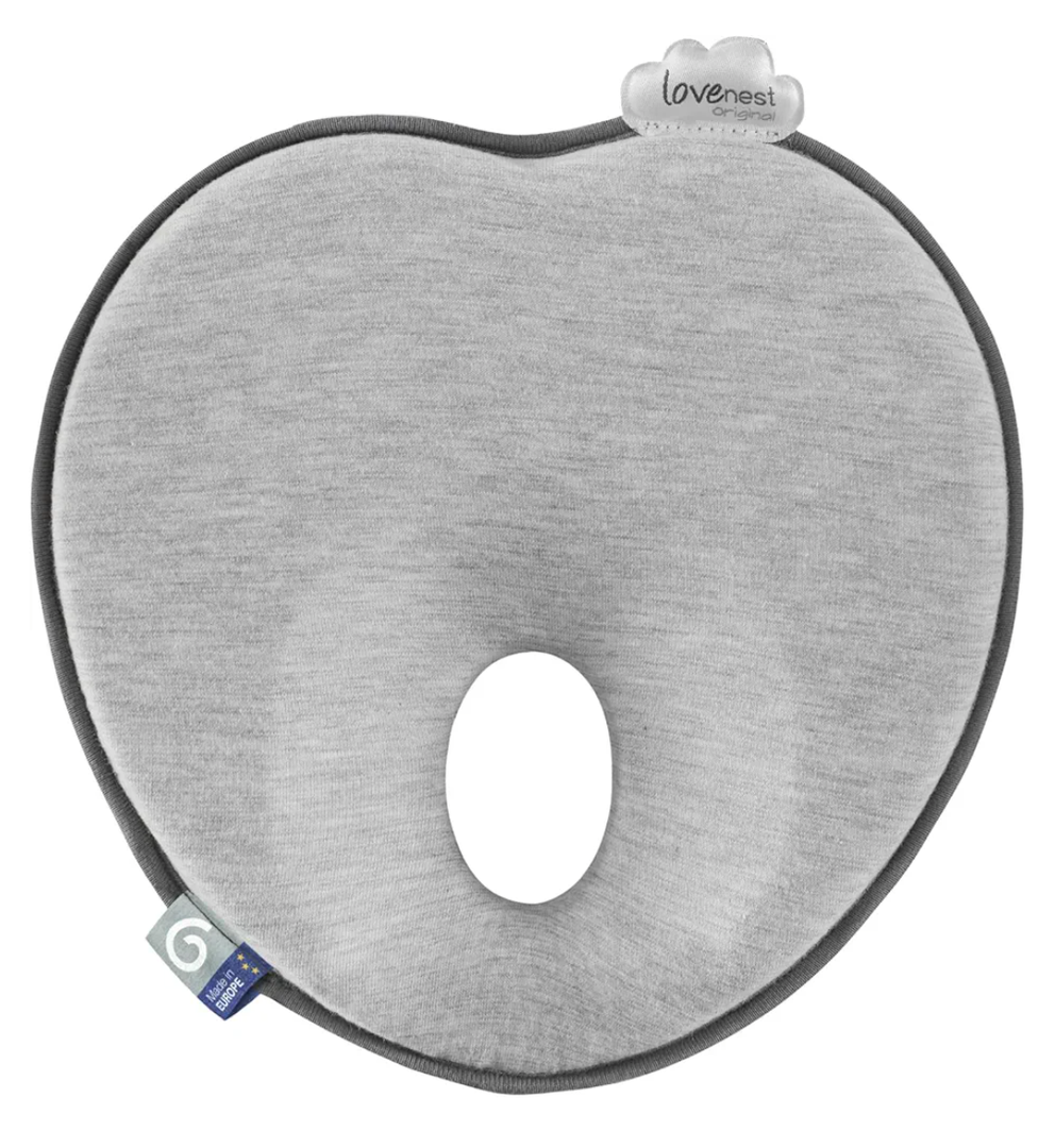 Babymoov Lovenest Organic Baby Infant Cushion, Pediatrician Designed Versatile, Comfortable, MachineWashable Head and Neck Support, Baby Registry Must Have