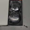 (Set of 4) for Chevrolet 3 1/4 inches=83mm Blackout American USA Flag Wheel Center Caps Covers HubCap fit Most 18"&20"&22" Rims for Suburban Silverado Tahoe & GMC Sierra Yukon Denali 22837060 9596403