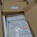 L39.4 W10.2 Rectangle Modern Crystal Chandeliers Lighting Pendant Ceiling Lights Fixture Lamp for Dining Living Room (Black)