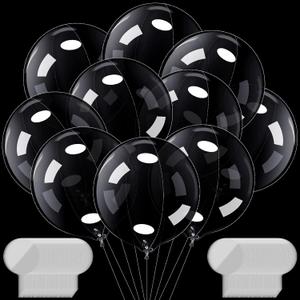 100 Pcs Clear Balloons 24 Inch Bubble Bobo Balloons Stuffing Transparent Round Party decor for Christmas Wedding DIY Birthday Party Indoor Outdoor Decorations