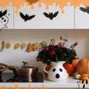 Large Halloween Ghost Vase 11 Inch White Ghost Planter Bucket Pot Cute Gothic Style Decorative Vase Halloween Centerpiece Gift for Flowers Home Display Stand Decoration