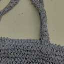 Large Straw Beach Bag for Women Summer Woven Shoulder Tote Bag Straw Purses and Handbags for Vacation