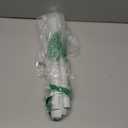 Qval Closet Rod for Hanging Clothes - 1.1" X 0.76" Narrow Closet Pole 18 to 39 Inches Adjustable, with End Supports, Ultra Sturdy & Heavy Duty, Easy to Install, White Closet Bar for Wardrobes