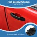 for Colorado Door Handle Cover Trim for Chevy Colorado/GMC Canyon 2014-2022 Black Exterior Accessories 4pcs