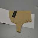 Werena Tummy Control Thong Shapewear for Women Seamless Shaping Thong Panties Body Shaper Underwear (Small, 01# Beige-mid Waisted(has Boning))