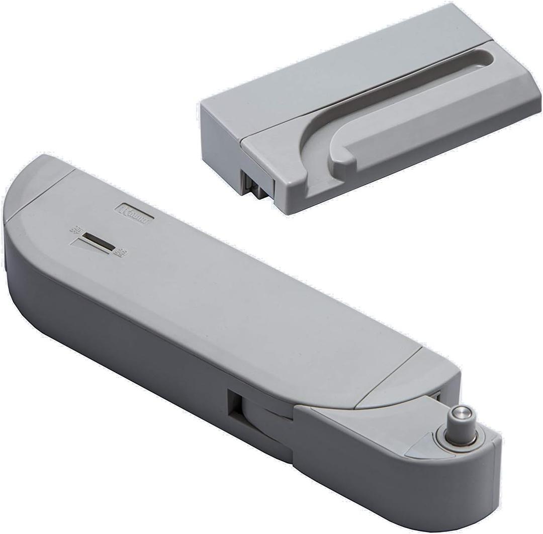 KURIKI Anti Slam Soft Close for Doors  99 lbs Load (Left-Hand (Gray))