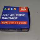 AZEN 16 Pack Self Adhesive Bandage Wrap, 2" X 5 Yards Elastic Cohesive Bandage Wrap, Color Athletic Tape, Vet Wrap, Ankle Tape