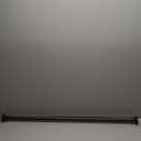 BRIOFOX Industrial Shower Curtain Rod - 2-in-1 Design Tension Curtain Rod - Never Rust Non-Slip 43 to 72 Inch Stainless Steel, Bronze Window Curtain Rod