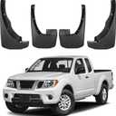BDFHYK Mud Flaps Splash Guards Mudguards Mudflaps Compatible with Nissan Frontier 2005-2022 4PCS Front & Rear Side