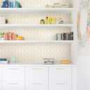 My Style Lennon Gold Geo Peel and Stick Wallpaper