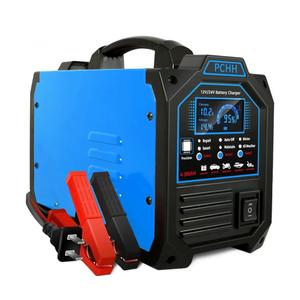 12V 24V Car Battery Charger Heavy Duty, 0-15A Automatic Battery Maintainer, Smart Trickle Charger with Auto Shutoffs, Repair, Winter Mode, for Automotive Car Truck Motorcycle Lawn Mower Boat AGM