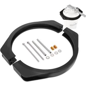 ECX4000C Pool Filter Clamp Assembly Compatible with Hayward Perflex Extended-Cycle D.E. Filters EC30 EC40 EC40AC EC40C90, Includes Heavy-Duty Bolts Nuts Spacers & Washers