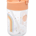 Plastic Sipper & Straw "Rainbow" Edition