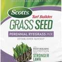 Scotts Turf Builder Grass Seed Perennial Ryegrass Mix with Fertilizer and Soil Improver, Establishes Quickly, 5.6 lbs.