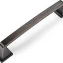 Amerdeco 25 Pack Oil Rubbed Bronze Cabinet Pulls 5 Inch(128mm) Hole Center Cabinet Hardware Kitchen Cabinet Handles for Bathroom Drawer Pulls Dresser Pulls ZH0002