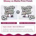 DTF Transfer Film Roll, 13" x 328ft Glossy Transfer Finish, Double-Sided Coated PET Film, Hot & Cold Peel Compatible