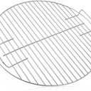 Replacement Cooking Grate, Fits 22 inch Weber Charcoal Grills (22" Original Kettle and Original Kettle Premium, Master-Touch, Bar-B-Kettle, Performer), Silver