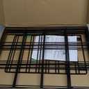 Premium Iron Art Drying Rack with 8 Removable Shelves for Classroom - 16.1 x 11.9 x 13.8 Inches - Art Storage Organizer and Painting Drying Shelf (Wall-Mounted)