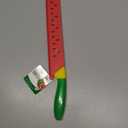 DECHOUS Watermelon Knife with Sleeve: Long Serrated Watermelon Knife for Melon Cutting - Kitchen Fruit Melon Cutter Slicer for Home Summer Party Fruit Serving (Red Green)