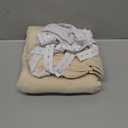 Box Spring Cover Queen Size - Jersey Knit & Stretchy Wrap Around 4 Sides Bed Skirt for Hotel & Home - Queen/Queen XL, Beige