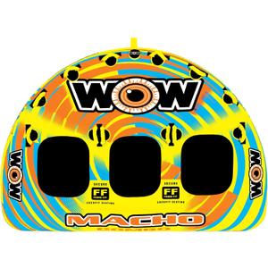 WOW Sports Macho Combo Towable Tubes for Boating, Accessories for Tubing, Water Tube for Boats