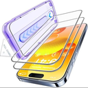Pack Of 2 Opxyl Unbreakable 9H+ Glass for iPhone 15 Pro Max Screen Protector [Military Grade Shatterproof][Full Coverage Protection] HD Screen Protector 15 Pro Max Longest Durable Tempered Glass, 2 Packs