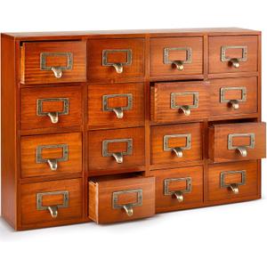 16 Drawers Apothecary Cabinet Library Card Catalog Cabinet Tabletop Vintage Apothecary Chests Cabinets Rustic Herb Storage Box with Drawers Wooden Desk Drawer Organizer Medicine Furniture 16 Drawers Apothecary Cabinet Library Card Catalog Cabinet Tabletop Vintage Apothecary Chests Cabinets Rustic Herb Storage Box with Drawers Wooden Desk Drawer Organizer Medicine Furniture